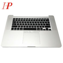 Original Palmrest Cover For Apple Macbook A1398 15” Top Case Palmrest With US Keyboard And Trackpad 2013 2014 Year ME664 ME665