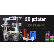 Newest Upgrade Aurora Factory 3D Printer 3 D Machine DIY KIT Acrylic Frame with LCD Screen Optional