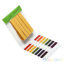 80 Strips Full Range pH Alkaline Acid 1 14 Test Paper Water Litmus Testing Kit 031N