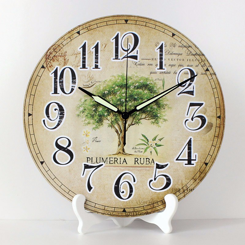 wholesale pastoral style home decoration desktop clock wholesale pastoral style home decoration desktop clock