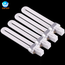 Hot New Professional 4pcs 9W Nail Dryer UV Lamp Light Bulb Tube Replacement Art Nail Polish Manicure