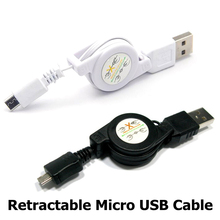 2015 Hot Sale Retractable MicroUSB to USB Charging Data Cable for Samsung Galaxy S3 S4 S5