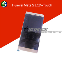 NEW Gold Color For Huawei Mate S LCD Display With Touch Screen Digitizer Full Assembly Replacement Parts