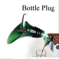Red Wine Pour Pourer Shutoff Silicone Seal Stopper wijn Aerator Plug Cap Bottle Wine Stopper Christmas