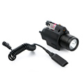 Tactical Insight Red Laser CREE Q5 LED 300 Lumen Flashlight For Pistol Gun 3 Type of