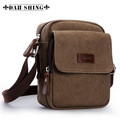 100% Guranteed Genuine Leather Men's Casual Mini Messenger Bag/waist