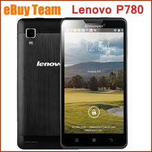 Lenovo P780 Original Cell Phones Android MTK6589 Quad Core 5 1280x720 Gorilla Glass1GB 8GB IPS HD