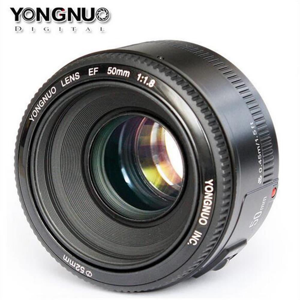 YONGNUO YN35mm F2 Lens 1:2 AF/MF Wide-Angle Fixed/Prime Auto Focus Lens Suit For Canon EF Mount EO.S with 52mm Filter Diameter