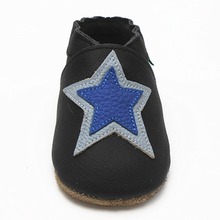 2015 Fall Baby Shoes Boy Stars Leather Baby Moccasins Sapato Baby Sneakers Designer Soft Soled Infant