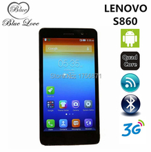 Free Shipping Original Lenovo S860 5.3″ HD 1280×720 MTK6582 Quad Core Cell Phone Android 4.2 1GB RAM 16GB 4000mAh Battery WCDMA