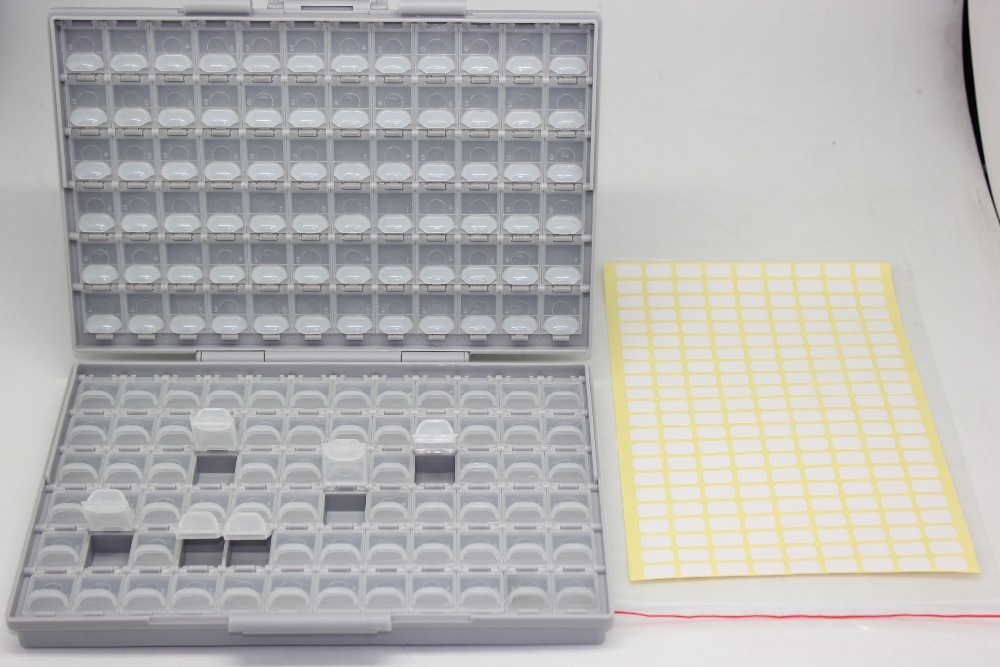 AideTek BOXALL144 SMD SMT resistor capacitor storage box Organizer