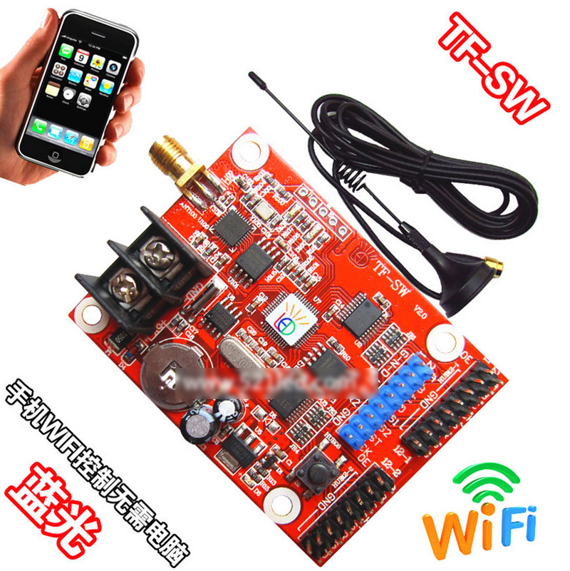 tf sw wireless wifi led card support 128 32 one color two color andriod led tf sw wireless wifi led card support 128 32 one color two color andriod led