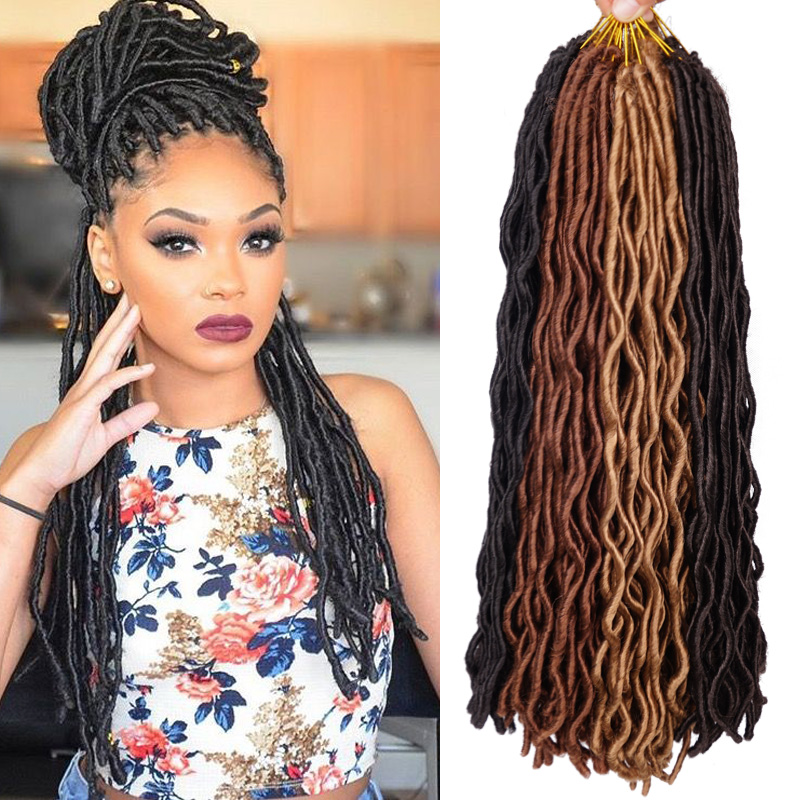 Faux Locs Crochet Hair 22 Janet Collection 2x Havana Mambo Faux Loc...