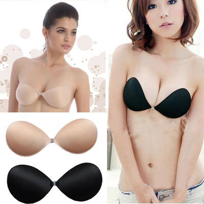 Sexy Women Silicone Push Up Bra Self Adhesive Sticky Breast Strapless Bras