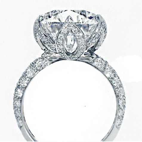 wholesale 3 carat flower shaped simulated stone wedding rings women ring solid silver ring - Rose Shaped Wedding Ring wholesale 3 carat flower shaped simulated stone wedding rings women ring solid silver ring - Rose Shaped Wedding Ring