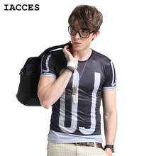 Designer T Shirt Mens Luxury Brands Clothing Fashion Alphabet Print Casual Short Sleeved T-shirt Slim Fit Tee Shirt Homme Luxe