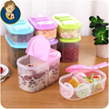 two size two grid seal pot food kitchen receive a case multi function fresh keeping box