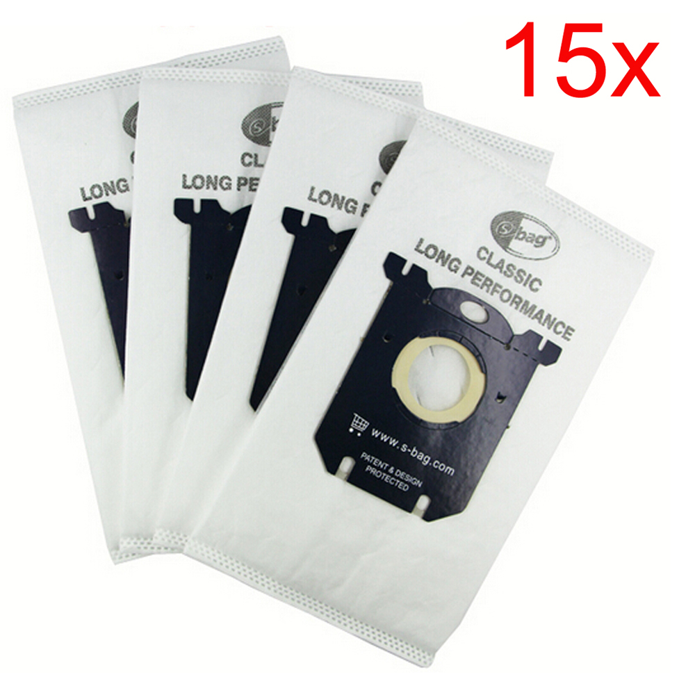 15 pcs lot Vacuum Cleaner Bags Dust Bag Filter Bag for FC8202 FC8312 FC8390 FC8406 FC9000