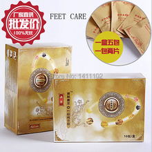 10Pcs 2015 Softcover Detox Foot Patch Detox Patches Detoxification Improve Sleep Slimming Feet stickers Foot Care Free Shipping