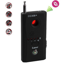 Anti Spy Full-Range Detector For Signal Bug RF Detector Camera Laser Lens GSM Device Finder CS001