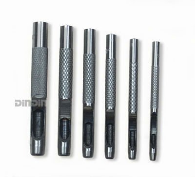 6PC-Hollow-Hole-Leather-font-b-Gasket-b-