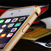 New Year Deal Metal Aluminum Case For iphone 6 Ultra Thin Safe Buckle Frame Mobile Phone
