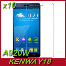 10pcs lot LCD Clear Screen Protector For Amoi A920W RAM 2GB 5 0inch IPS Screen Smartphone