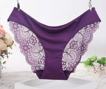 Ladies underwear woman panties Victoria fancy lace calcinha renda sexy panties for women traceless crotch of