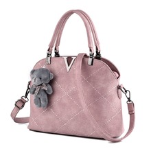 HOT 2016 new women shoulder bag. Winnie decorative fashion messenger bag. High-quality PU material. 28 * 21 * 12