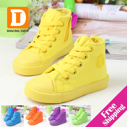 New Fashion Children Shoes 2015 Autumn Colorfur Sn...