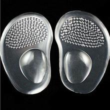 Women Shoe Accessories 1 Pair Silicone Gel Ball Foot Cushion Insoles Metatarsal Support Anti-skid Inserts Pads Shoes Inserts