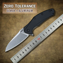 Envío gratis ZT – 0770 flip ELMAX cuchillo plegable de la lámina de aluminio manejar 9CR18MOV outdoor camping caza táctico del cuchillo del EDC herramienta