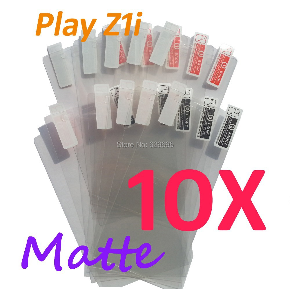 10pcs Matte screen protector anti glare phone bags cases protective film For SONY Xperia Play Z1i