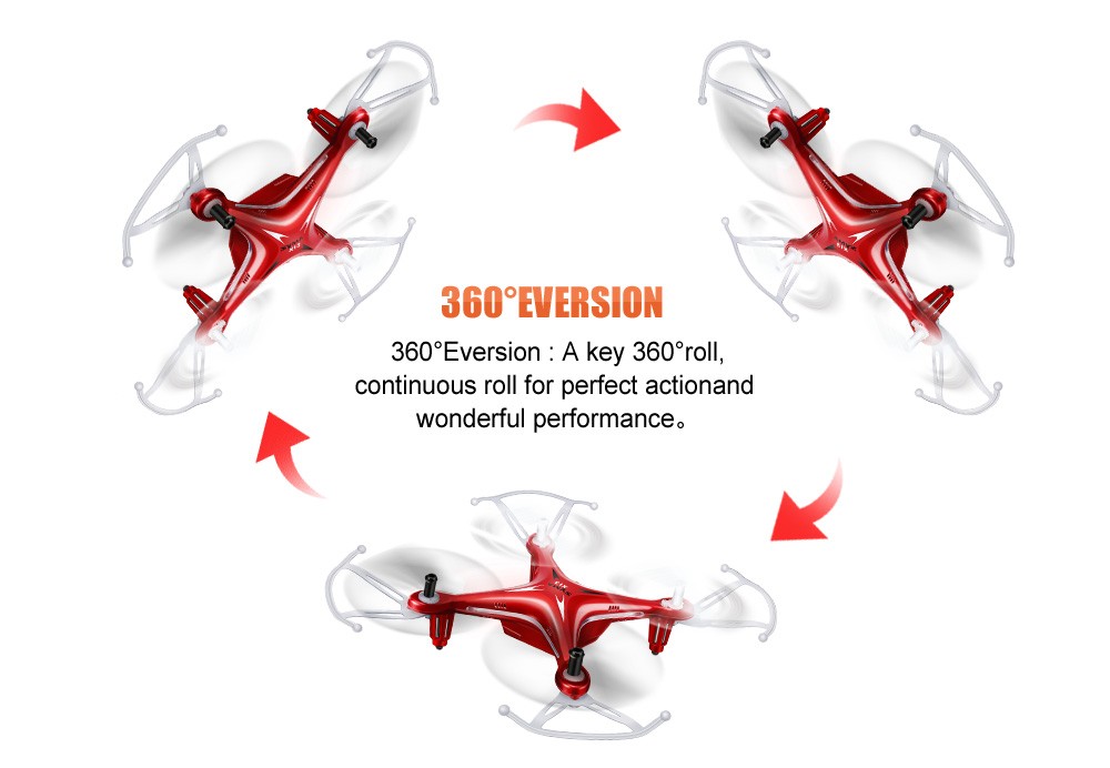 Hot Brand X13 RC Quadcopter Helicopter 2.4G 4CH 6Axis Remote Control 360 Every Vision Mini Drone White Children Toys