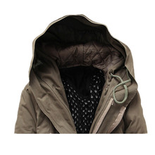 2015 winter coat men Britain style new warm winter jacket thickening loose long cotton padded coat