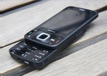 Original Unlocked Nokia N96 3G network WIFI GPS 16GB storage Cell Phones One Year Warranty In