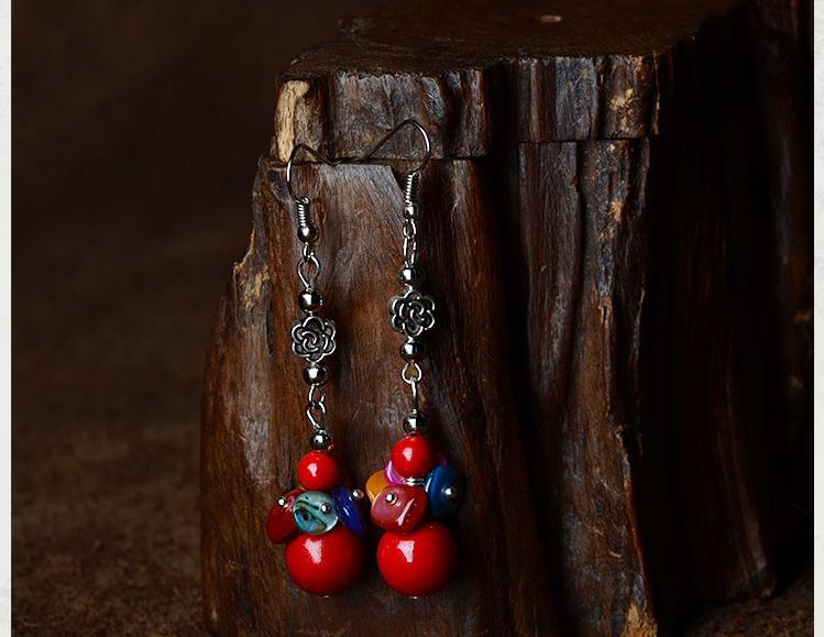 pendientes etnicos largos