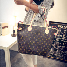 2016 famous designer women leather composite bag bolsa feminina woman luxury handbags tote crossbody bags messenger bags chaneel