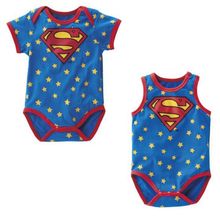 newborn baby boy clothes 215 Summer new born baby clothing Cute cartoon spiderman Superman baby boy