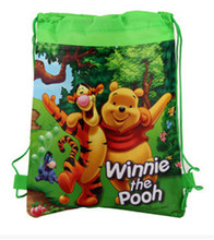 Despicable Me Little Baby Winnie Bear Kids Cartoon Drawstring Bag Children Backpacks School Bags Mochila Infantil