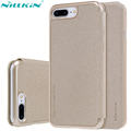 Original NILLKIN Leather Case for iPhone 7 Plus iPhone 7 Pro Sparkle Series PU Flip Cover