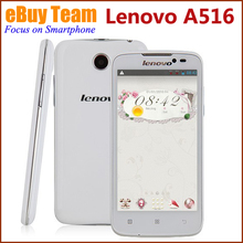Original Lenovo A516 Mobile Phone MTK6572 Dual Core Dual SIM 512MB 4GB 4 5 IPS Android