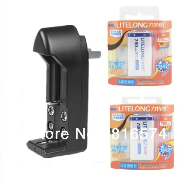 2*9v li-ion lithium Rechargeable 9 Volt Battery 780mAh + Universal AA AAA 9V 18650 Ni-MH 123A 14500 Charger 5 years warranty 2*9v li-ion lithium Rechargeable 9 Volt Battery 780mAh + Universal AA AAA 9V 18650 Ni-MH 123A 14500 Charger 5 years warranty
