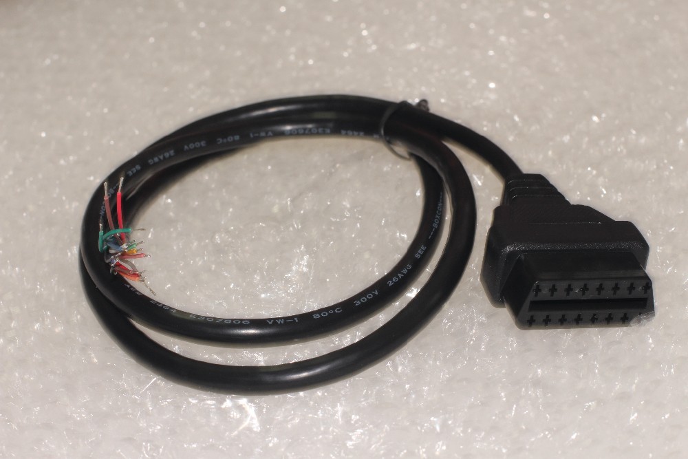 Wholesale OBD OBD2 OBD-II Opening Cable 16 Pin Female Extension Connector Diagnostic Extender 100cm (9)