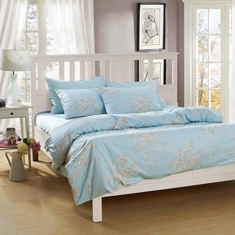 wholesale light sky blue shabby chic bedding floral egyptian long staple cotton duvet cover set wholesale light sky blue shabby chic bedding floral egyptian long staple cotton duvet cover set