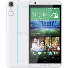 0.3mm Tempered Glass Film for HTC Desire 820 2.5D 0.2mm Arc Edge High Transparent Screen Protector Film with Clean Tools