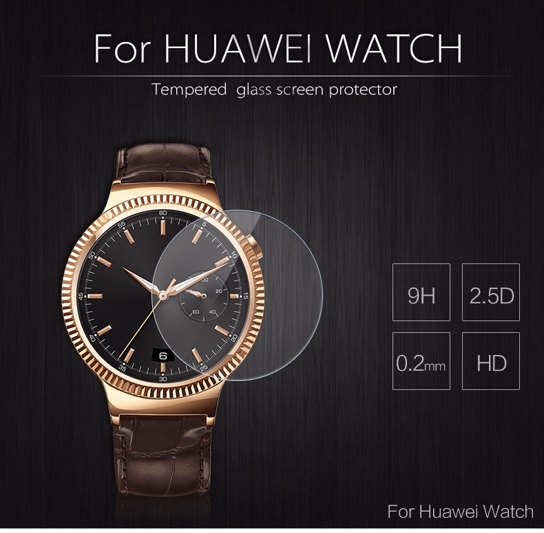 For HUAWEI WATCH Accessories New Premium Transparent Clear Anti Scratch 9H Hardness Smart watch Film Screen