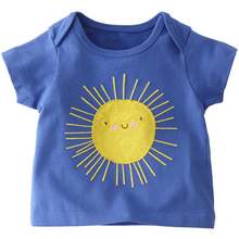 New 2016 Quality 100% Cotton Little Boys T-Shirts Clothing Children Toddler Short Tees t Shirts Kids Tops Summer
