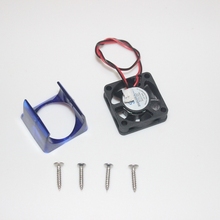 3D printer parts DIY Reprap E3D V6 Injection Moulded Fan Duct fan housing guard with Cooling Fan