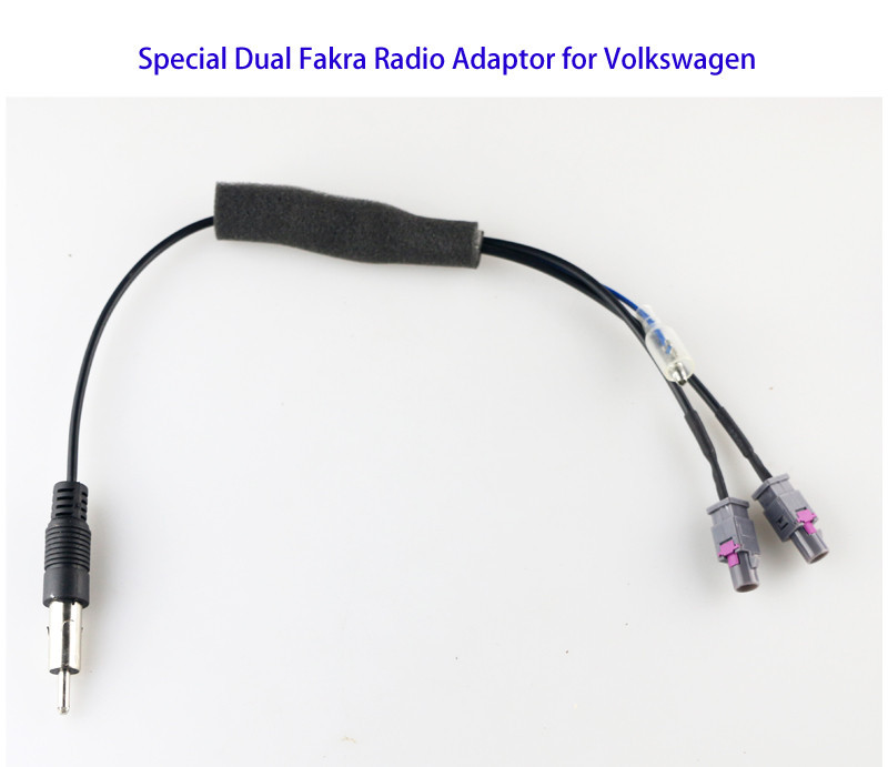 Special Dual Fakra Radio Adaptor for Volkswagen 1